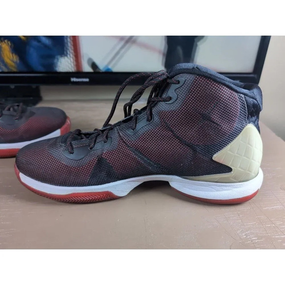 Nike Mens Air Jordan Super Fly 4 849364-002 Black Basketball Shoes Sneakers M 10 - Picture 5 of 11